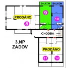 Byt 1+kk v alpském stylu, Zadov, Byt 9