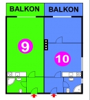 Byt 1+kk v alpském stylu, Zadov, Byt 9