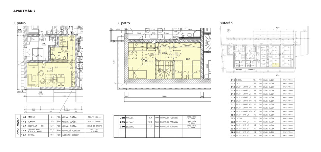 Rezidence Podkova Kovářov Lipno - Apartmán 07
